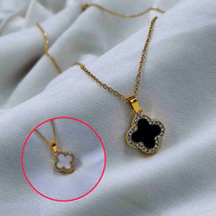 Four Leaf Dual Side Fashion Pendant
