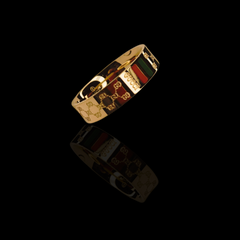 Classic Golden Coated Premium Ring