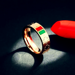 Classic Golden Coated Premium Ring