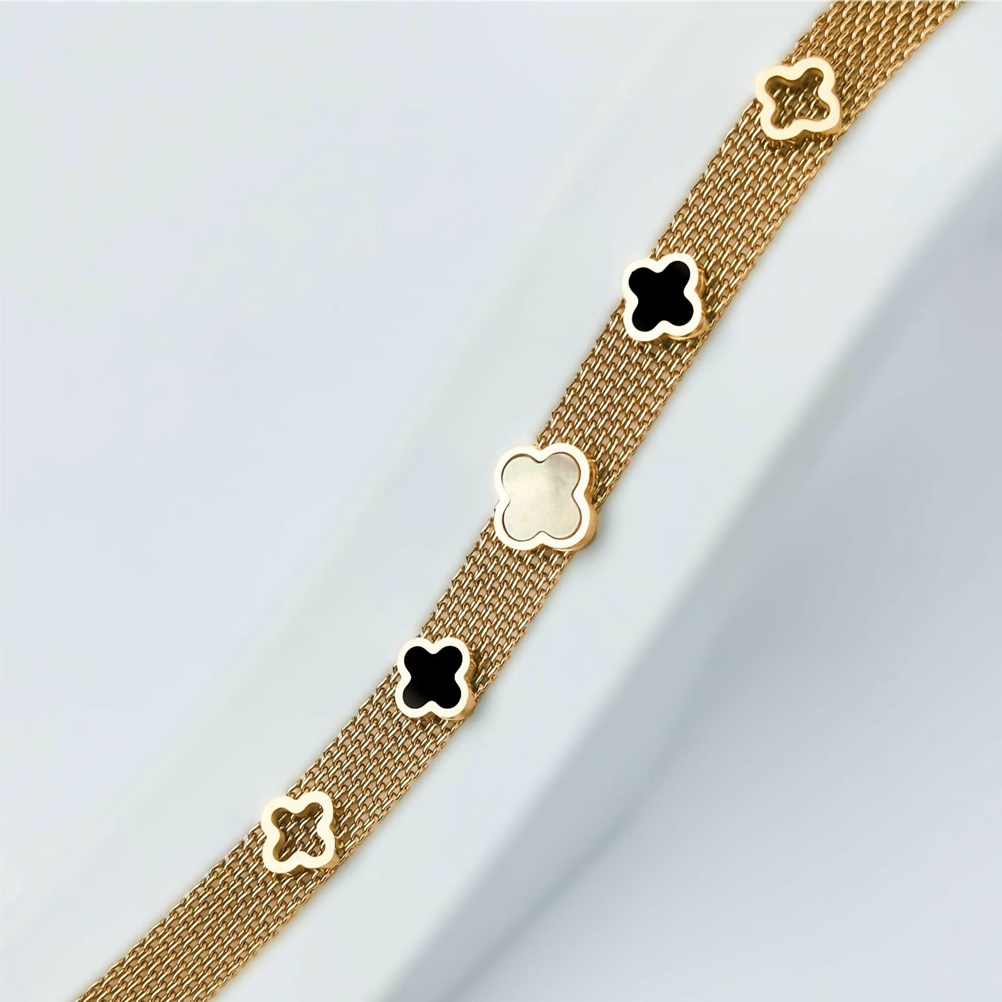 Premium Quality SS Soft Touch Gold Bracelet