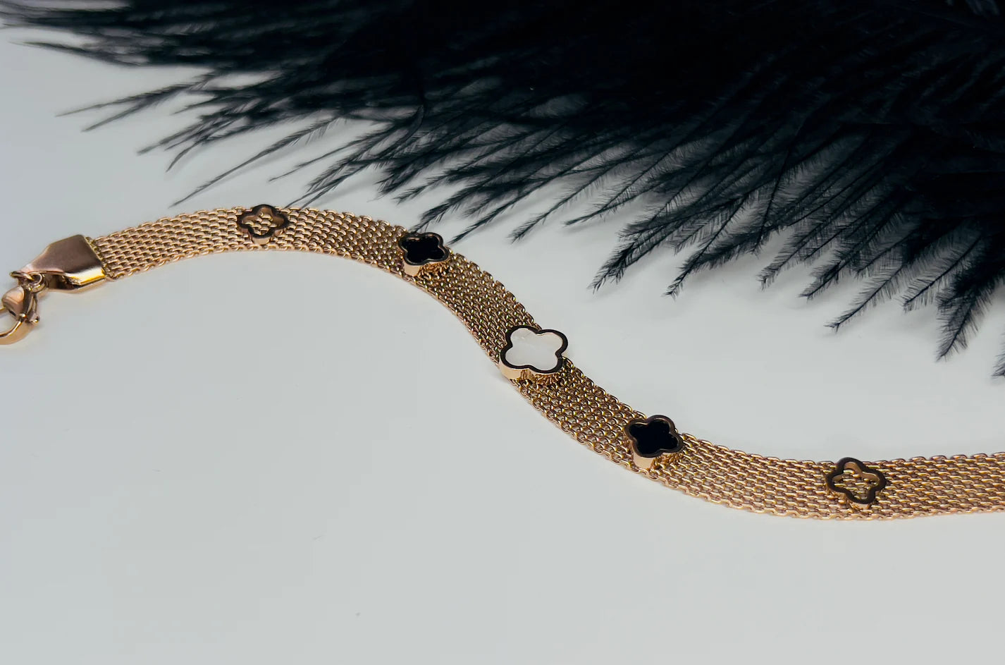 Premium Quality SS Soft Touch Gold Bracelet
