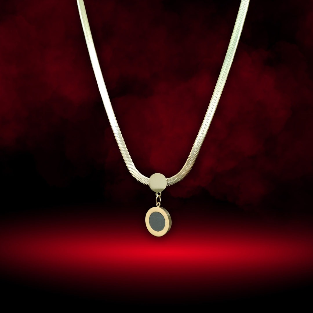 Black & Gold Zodiac Necklace