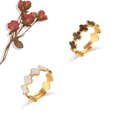 Premium SS Adjustable Fashion Hand Cuff and Ring