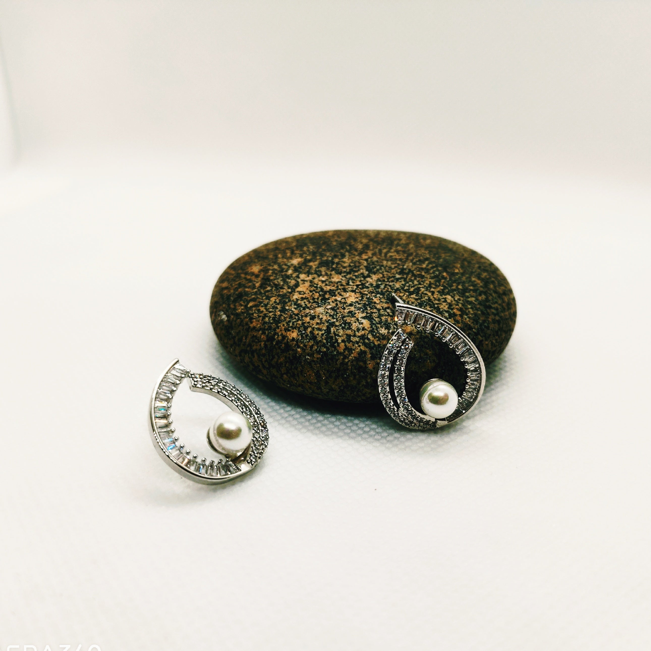 Premium Paved Stone Ear Studs