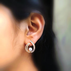 Premium Paved Stone Ear Studs