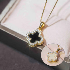Four Leaf Dual Side Fashion Pendant